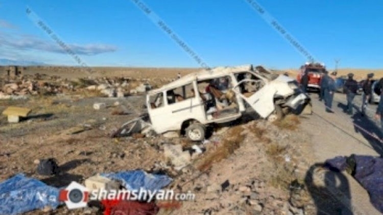 6 erməni qəzada öldü - 9 nəfər yaralandı