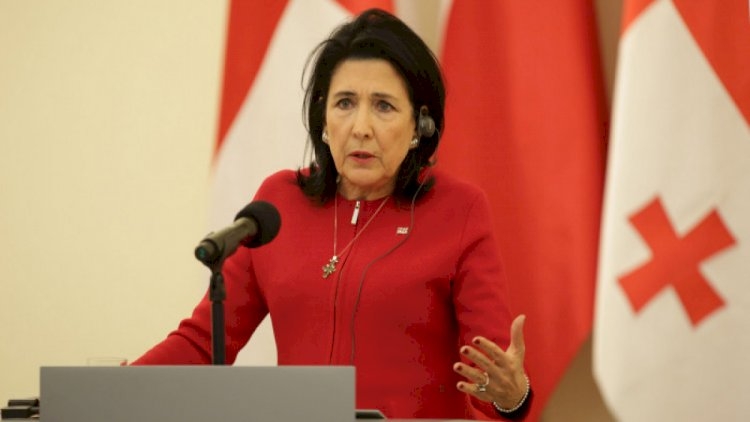 Gürcüstan Prezidenti Saakaşvilinin əfv olunması ilə bağlı mövqeyini açıqladı