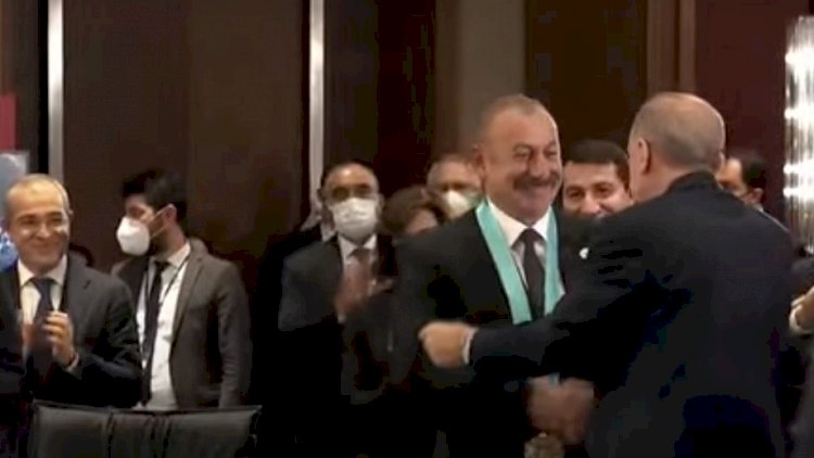 İlham Əliyevə Türk Dünyasının Ali nişanı təqdim edildi