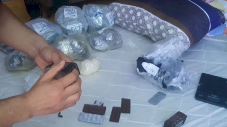 İranla sərhəddə 218 kiloqram heroin aşkarlandı