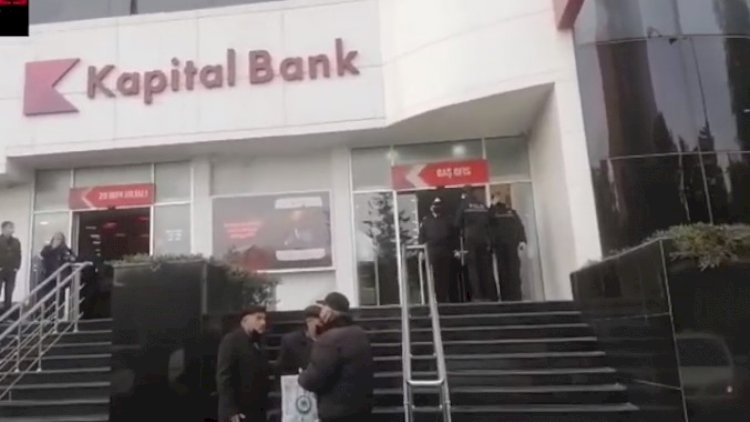 Bankla Qarabağ qazisi arasında qarşıdurma