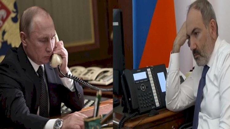 Putinlə Paşinyan arasında telefon danışığı: