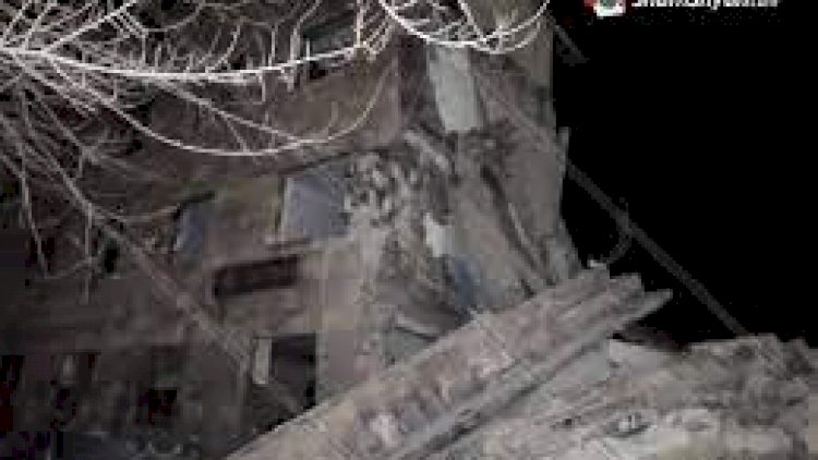 Ermənistanda bina çökdü: 3 yaşlı qız öldü