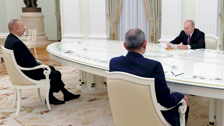Putin-Əliyev-Paşinyan görüşü ilə bağlı sensasion
