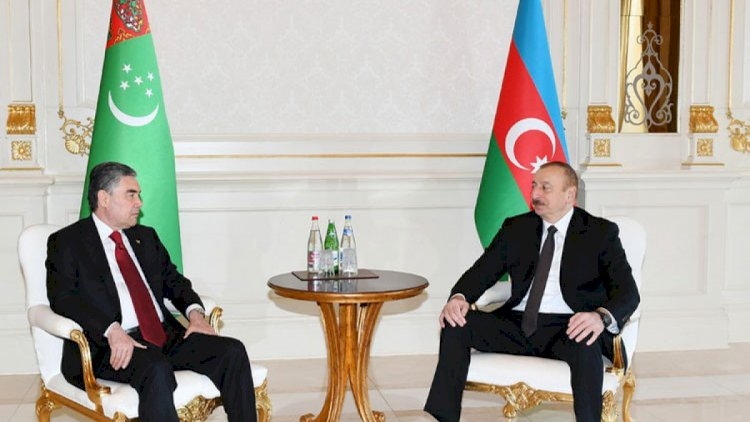 İlham Əliyev Türkmənistan prezidenti ilə görüşdü