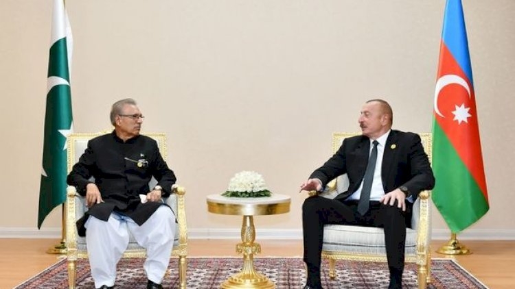 İlham Əliyev Pakistan Prezidenti ilə görüşdü