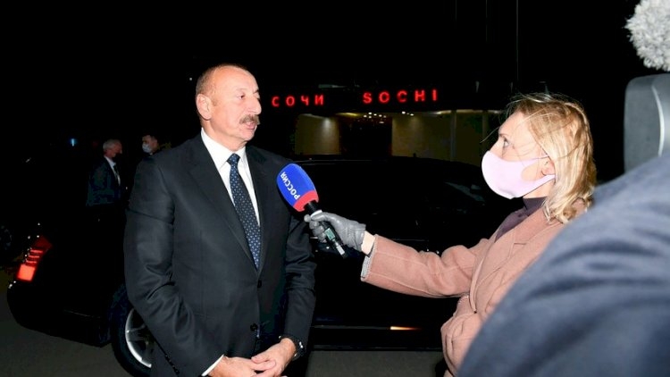 İlham Əliyev “Rossiya-1” telekanalına müsahibə verdi