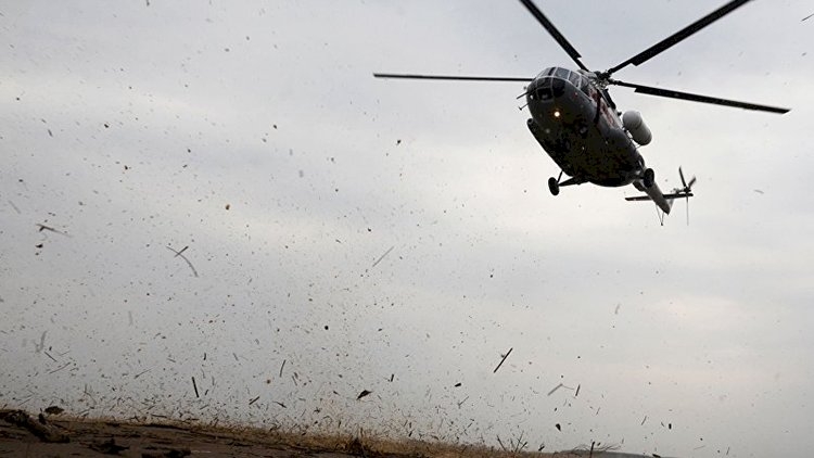 İranda helikopter qəzaya uğradı