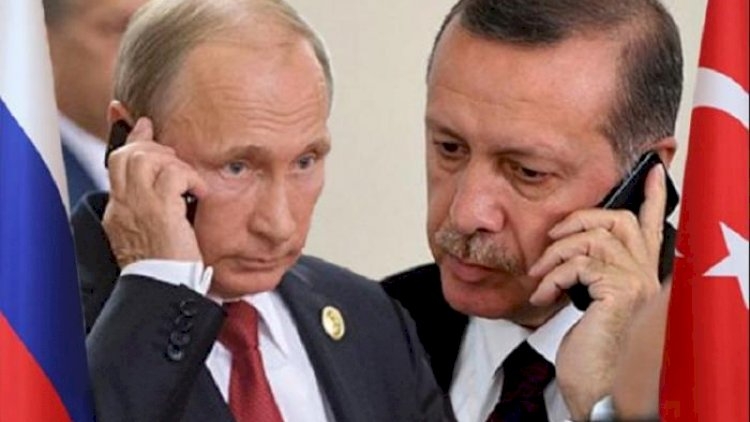 Putin ilə Ərdoğan arasında telefon danışığı