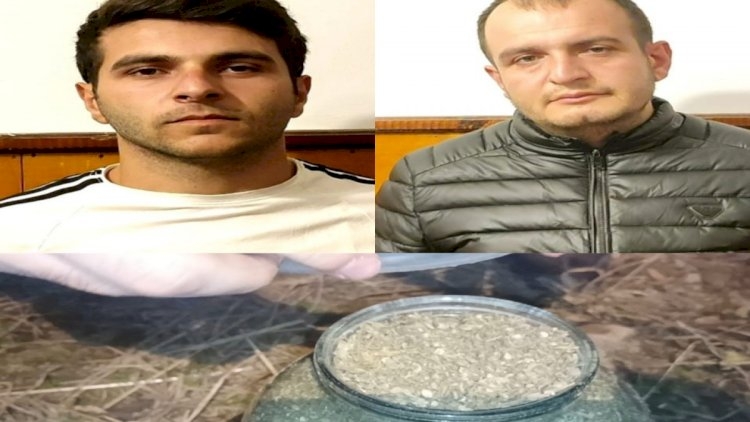 Astara sakininin həyətindən torpağa basdırılmış 1 kiloqram narkotik tapıldı