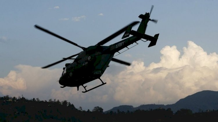 Hindistanda helikopter qəzası: Baş Qərargah rəisi və xanımı öldü