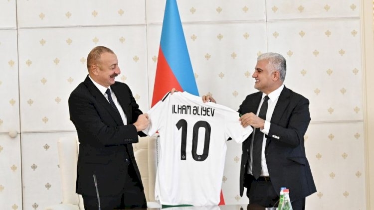 Prezident "Qarabağ" klubunun üzvləri ilə görüşdü