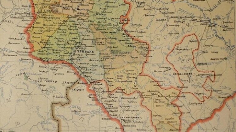 1928-ci ilin xəritəsi: Naxçıvandan verilən torpaqlar