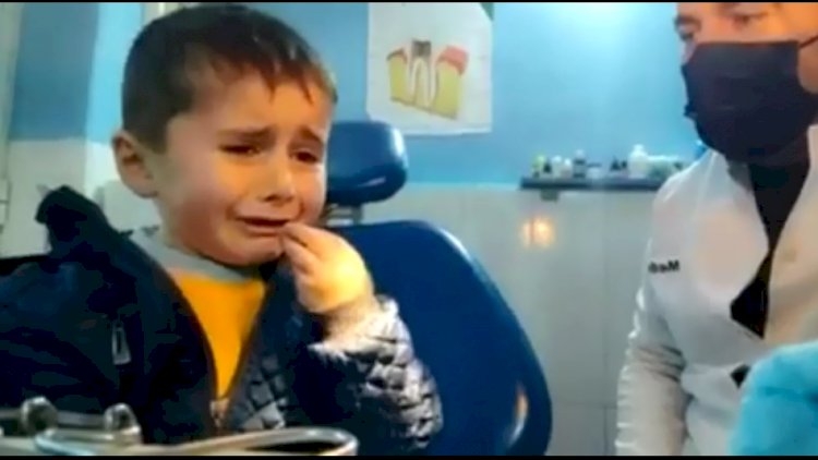 Uşaqla videosu yayılan stomatoloq: “Hamı soruşur ki, dişini çəkdiniz?”