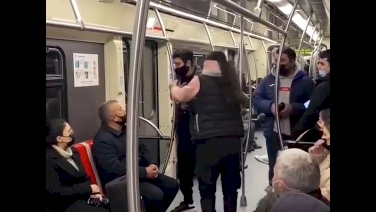 Metroda soyğunçuluq: Qadının telefonunu əlindən aldılar