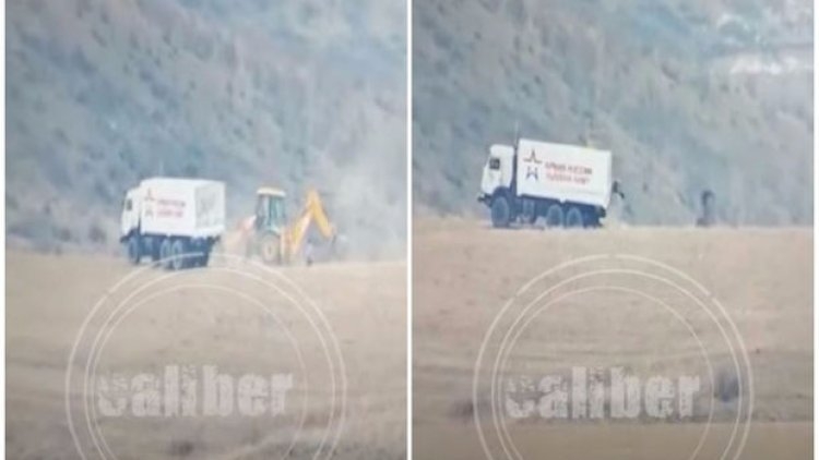 Separatçılar rus “sülhməramlıları”nın pərdəsi altında xəndəklər qazırlar - Video