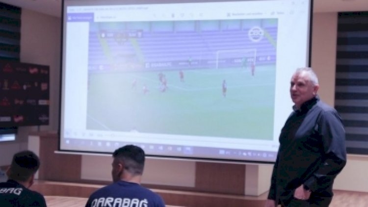 UEFA "Qarabağ"ın futbolçularına seminar keçdi