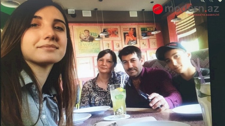 Ukraynada azərbaycanlı ailənin 3 üzvü aviazərbə nəticəsində öldü - Fotolar