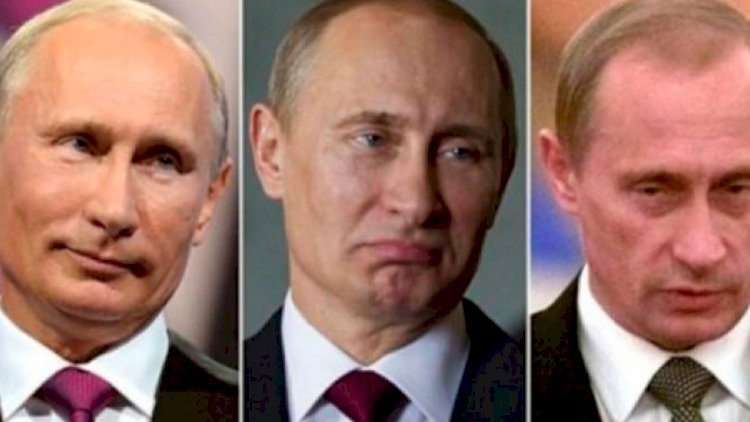 "Əsl Putin hansıdır, onun üzünə nə olub?" - Video