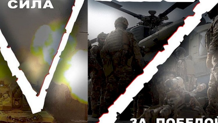 Rus hərbi texnikası üzərindəki rəmzlər - Müdafiə Nazirliyindən izah - FOTOLAR