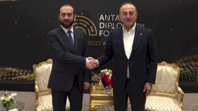 Çavuşoğlu Mirzoyanla görüşdü - Antalya Forumu