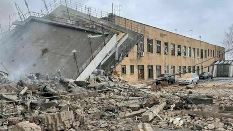 Rusiya sülhməramlıların binasını raketlə vurdu