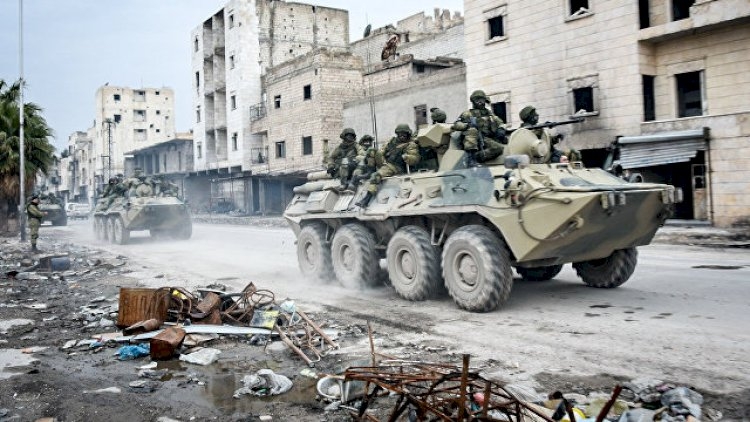 Rus ordusu sərnişin qatarını atəşə tutdu