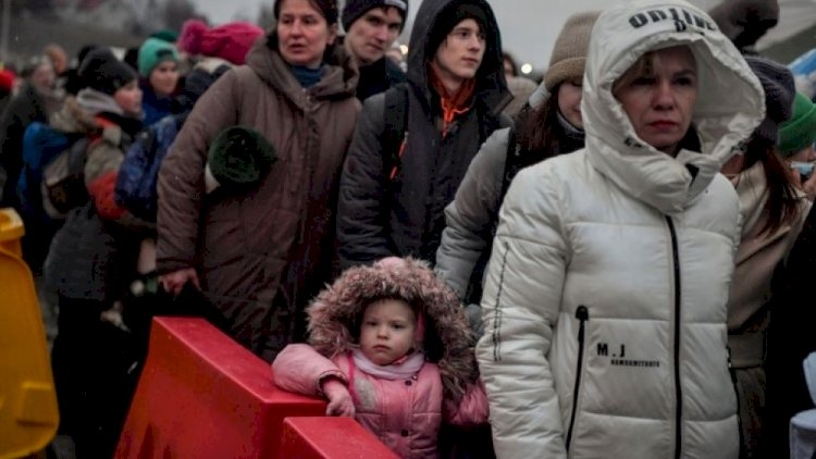 Ukraynadan 3 milyon insan qaçqın düşüb