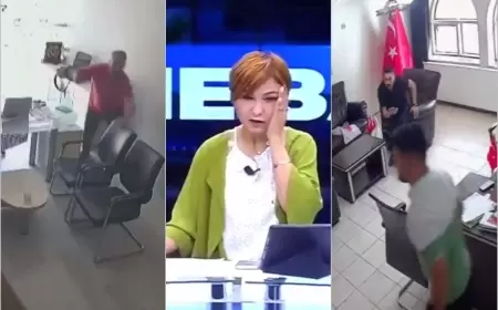 Türkiyədə güclü zəlzələdən sonra binalarda uçqunlar baş verib