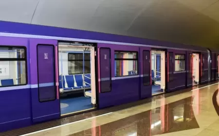 Bakı metrosu bu səhər... - Foto